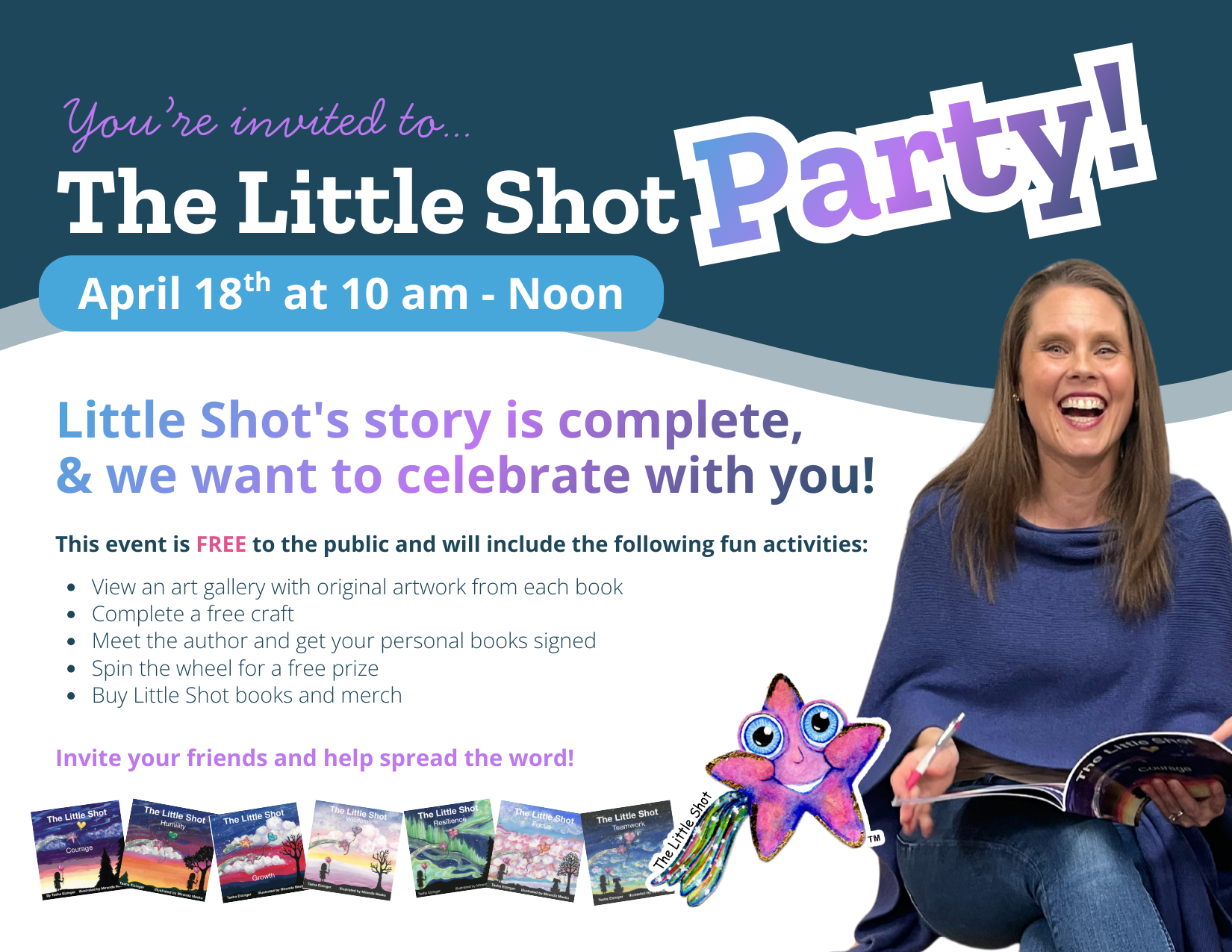 _Little Shot Party Postcard